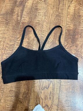 ALO Yoga Black Seamless Sports Bralette